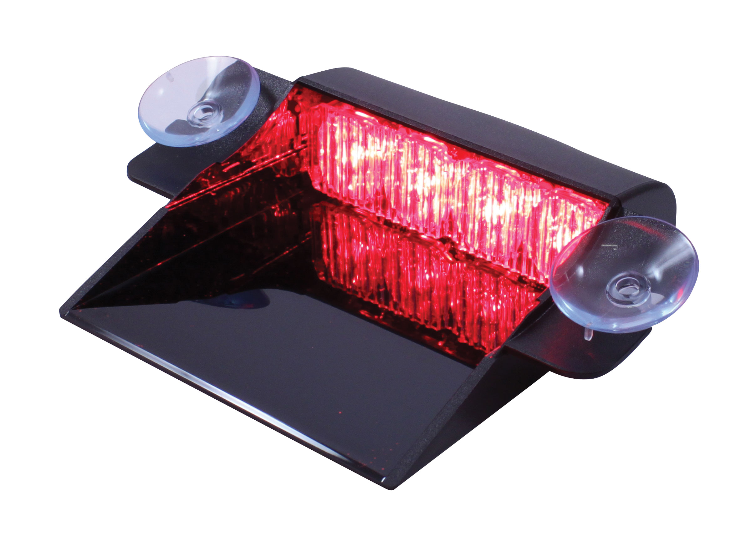 4 High Power Led 11V/30V Dash Strobe Light - Red