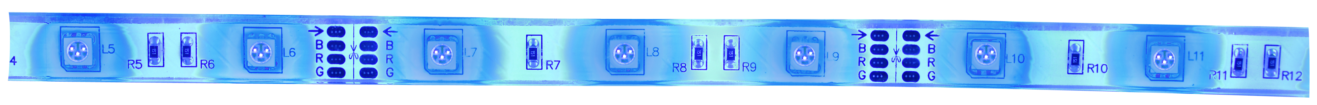 30 Blue Led 40" Flex Light