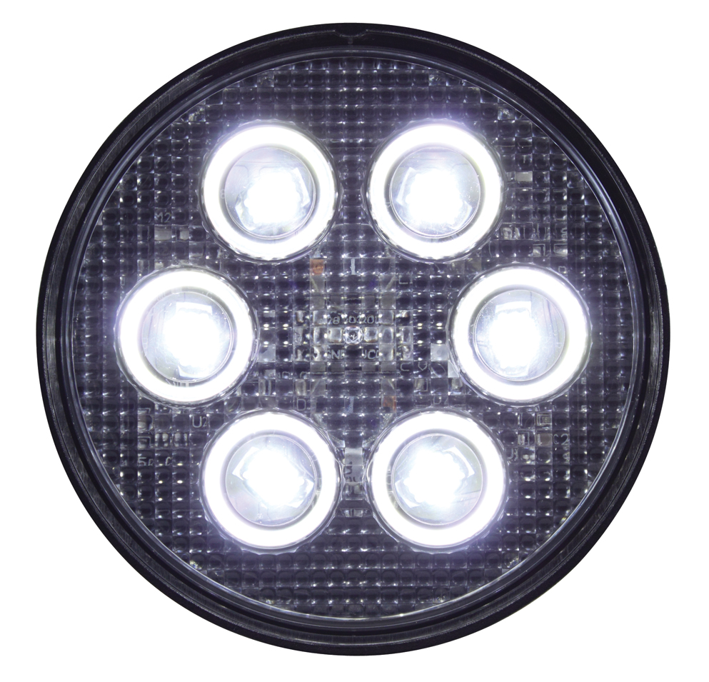 6 High Power 3 Watt Led Par 36 Light - 12V/24V Application