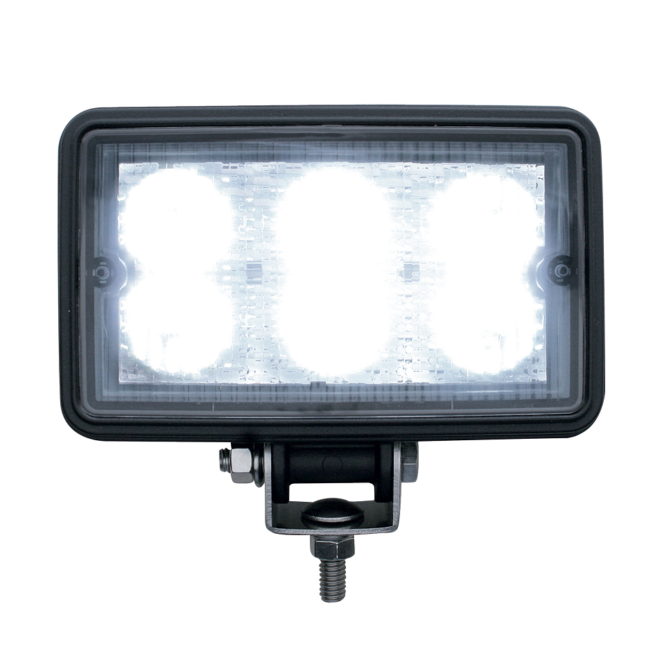 6 High Power 5 Watt Led Rectangular Work Light