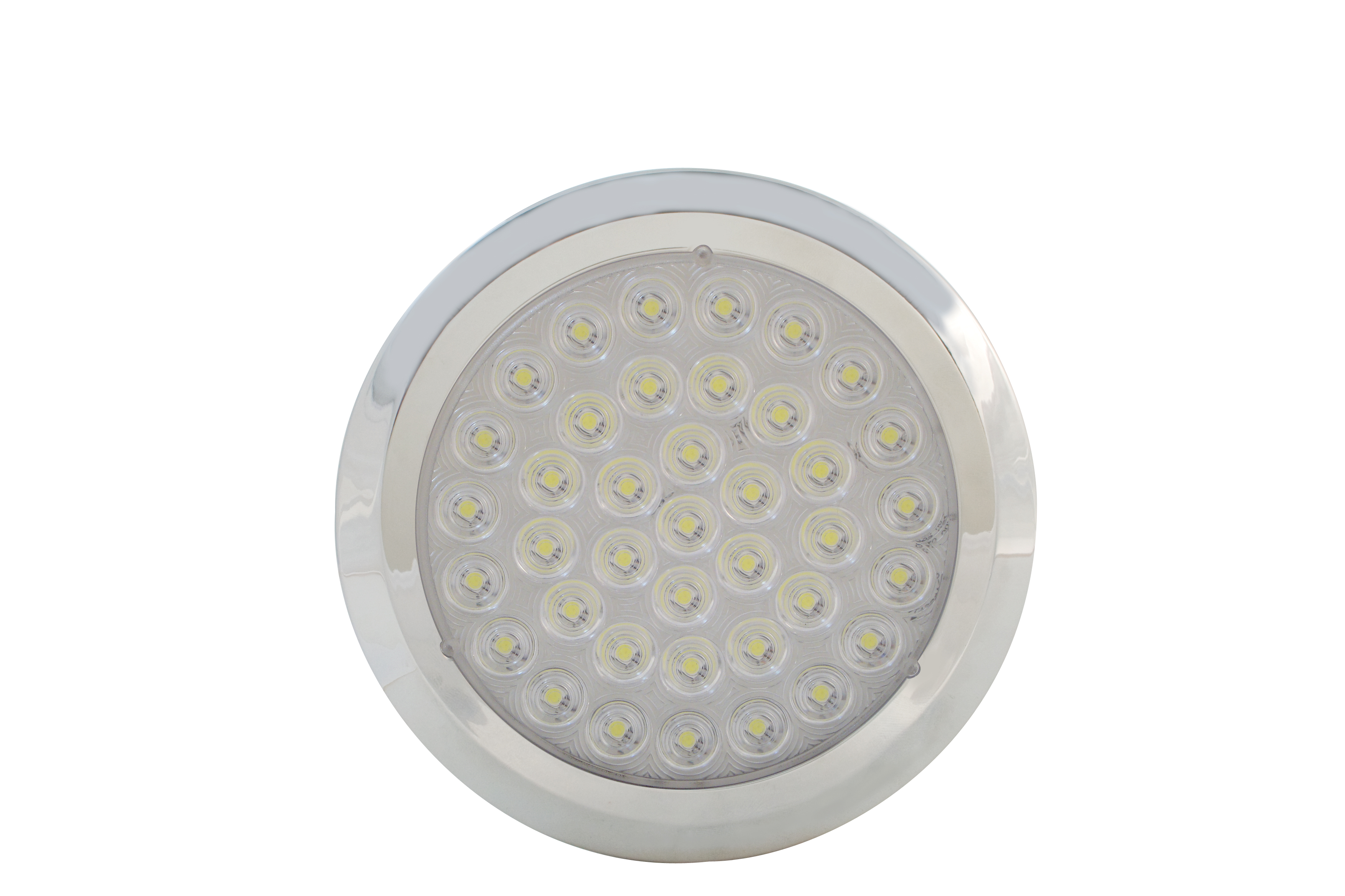 39 High Power Led Dome Light With Chrome Bezel