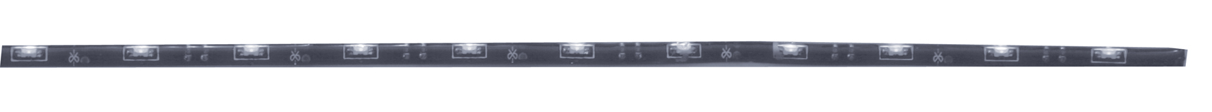 45 White Led 35 1/4" Flex Light - Wire Exit Right