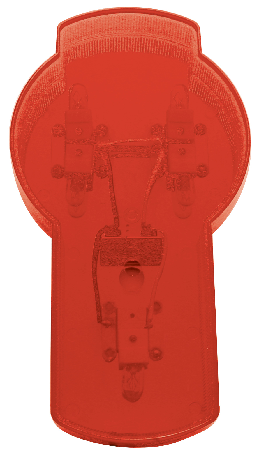 Incandescent Kenworth Emblem Light - Red
