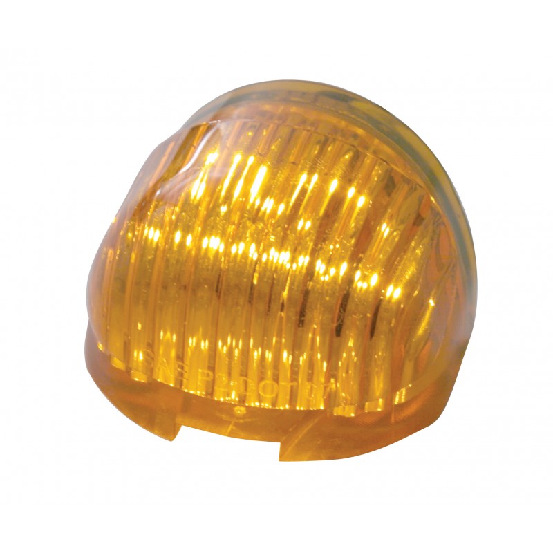 5 Amber Led "Guide" Headlight Signal Light - Amber Lens