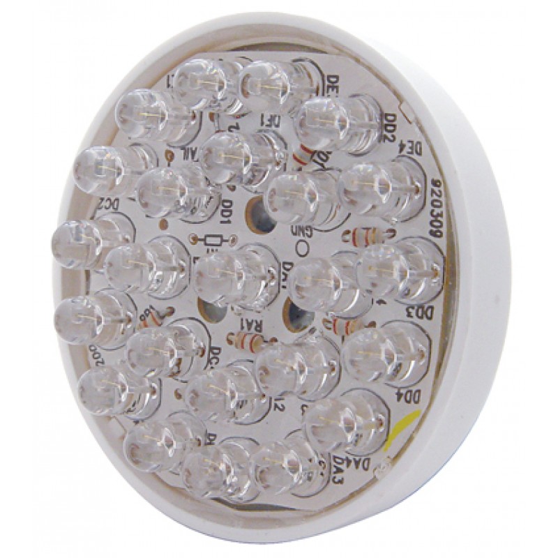 24 Red Led 1157 Bulb - Double Contact