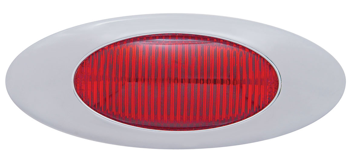 5 Red Led "Phantom I" Clearance/Marker Light - Red Lens