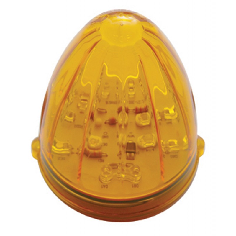 19 Amber Led Grakon 1000 Watermelon Cab Light - Amber Lens