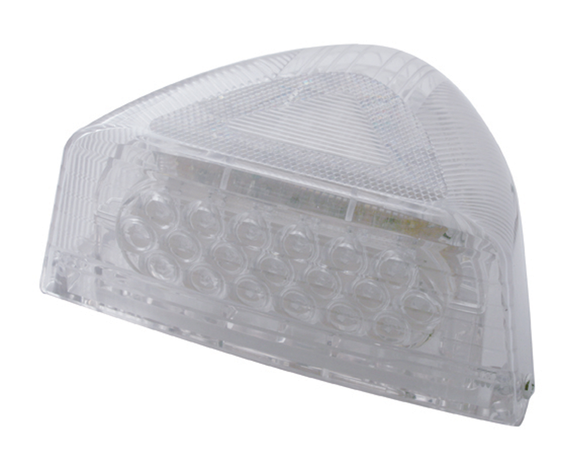 37 Amber Led Peterbilt Front Turn Signal Light - Clear Lens