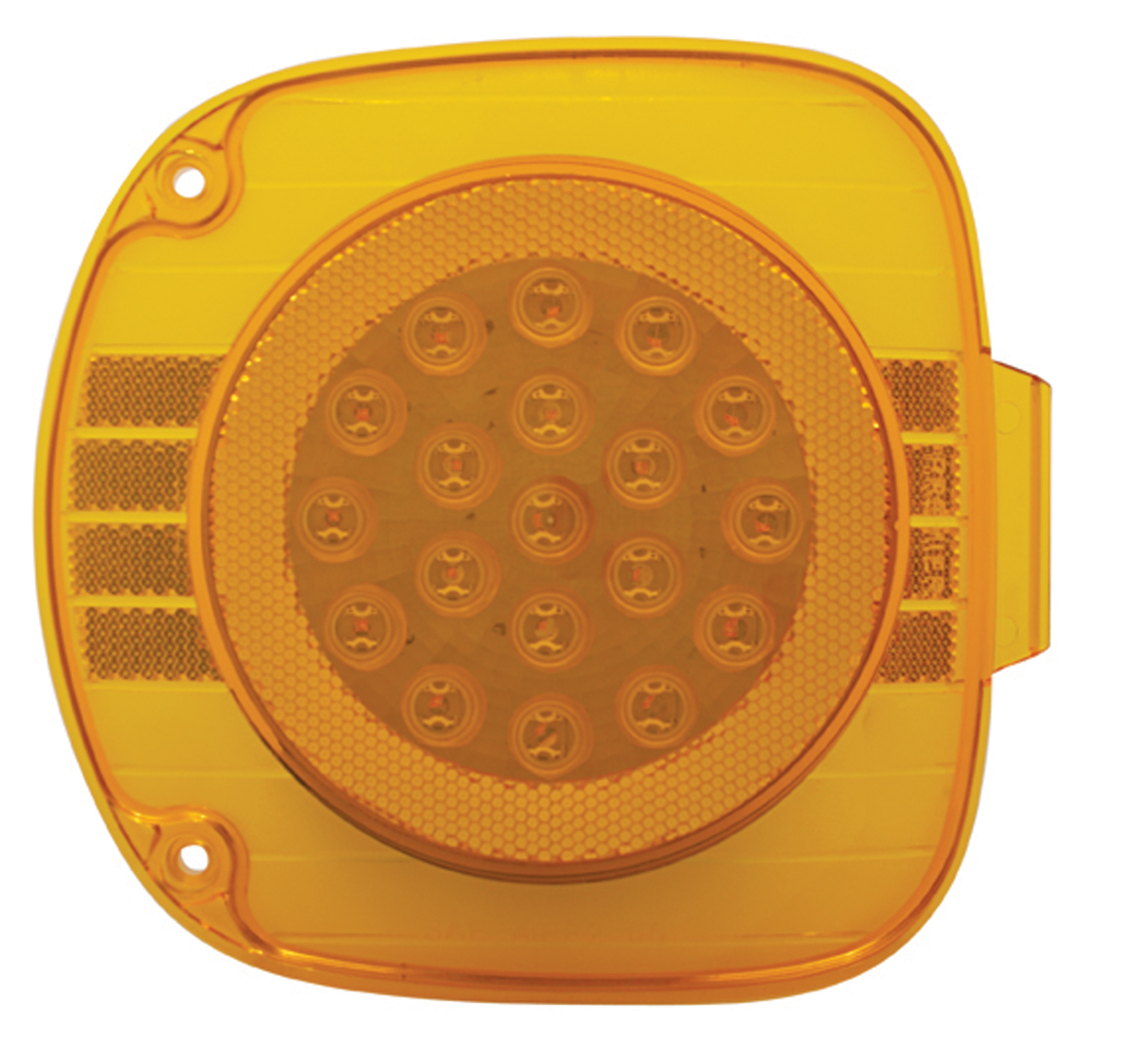 FL Century 19 LED Turn Signal  - Amber LED/Amber Lens