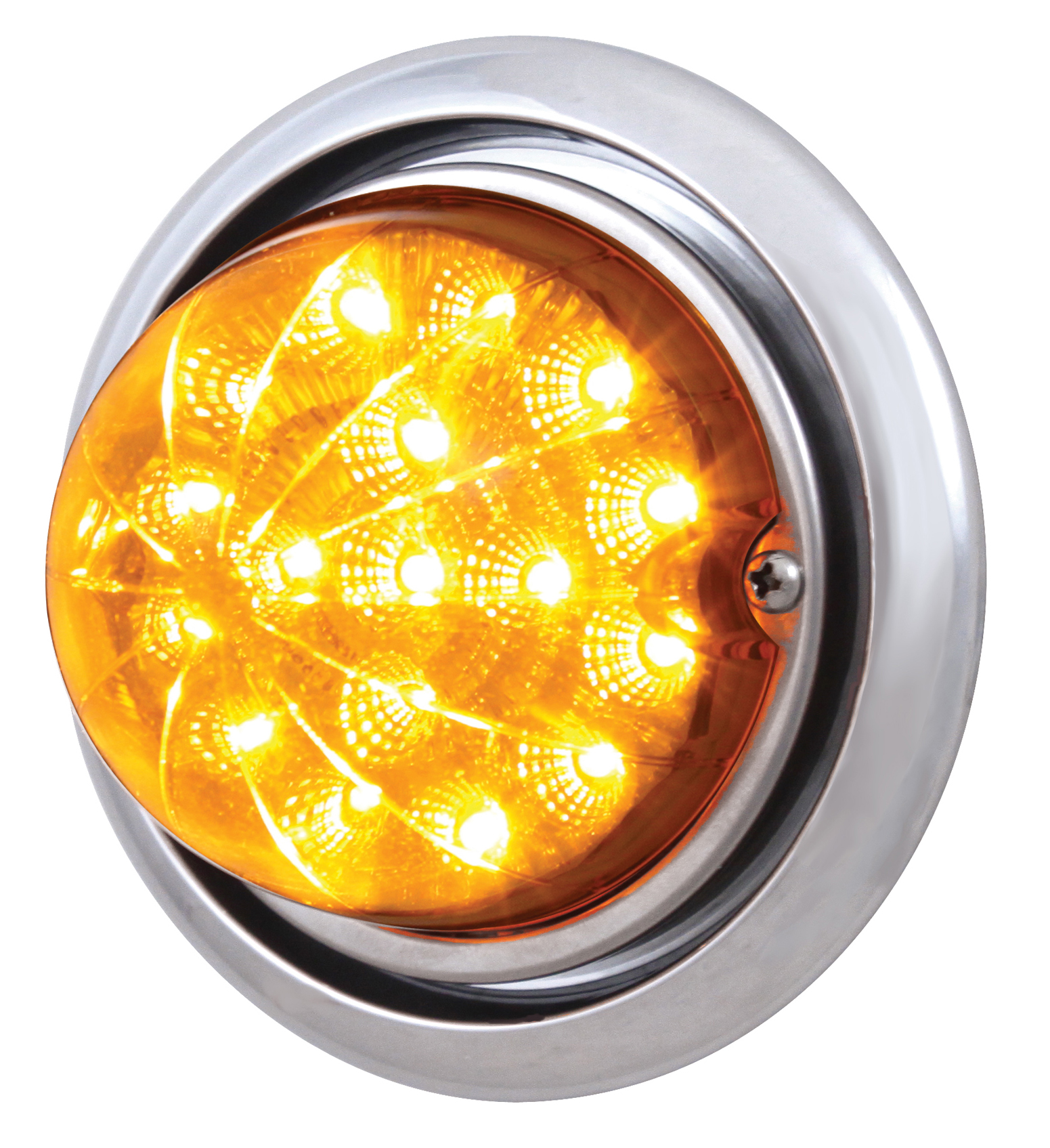 17 Amber Led Freightliner Columbia Front Bumper Du