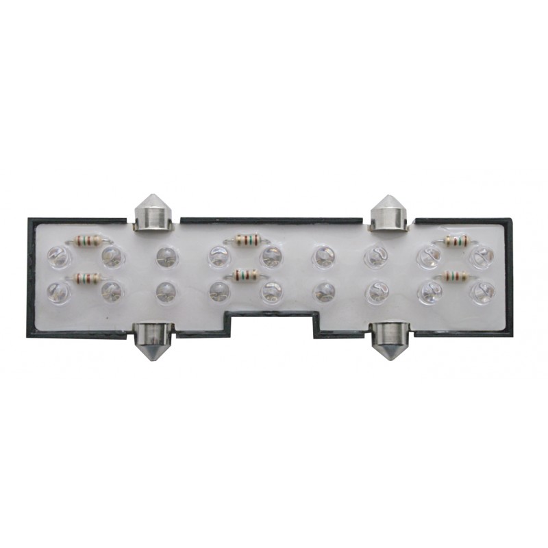 18 Red Led Peterbilt Center Dome Light