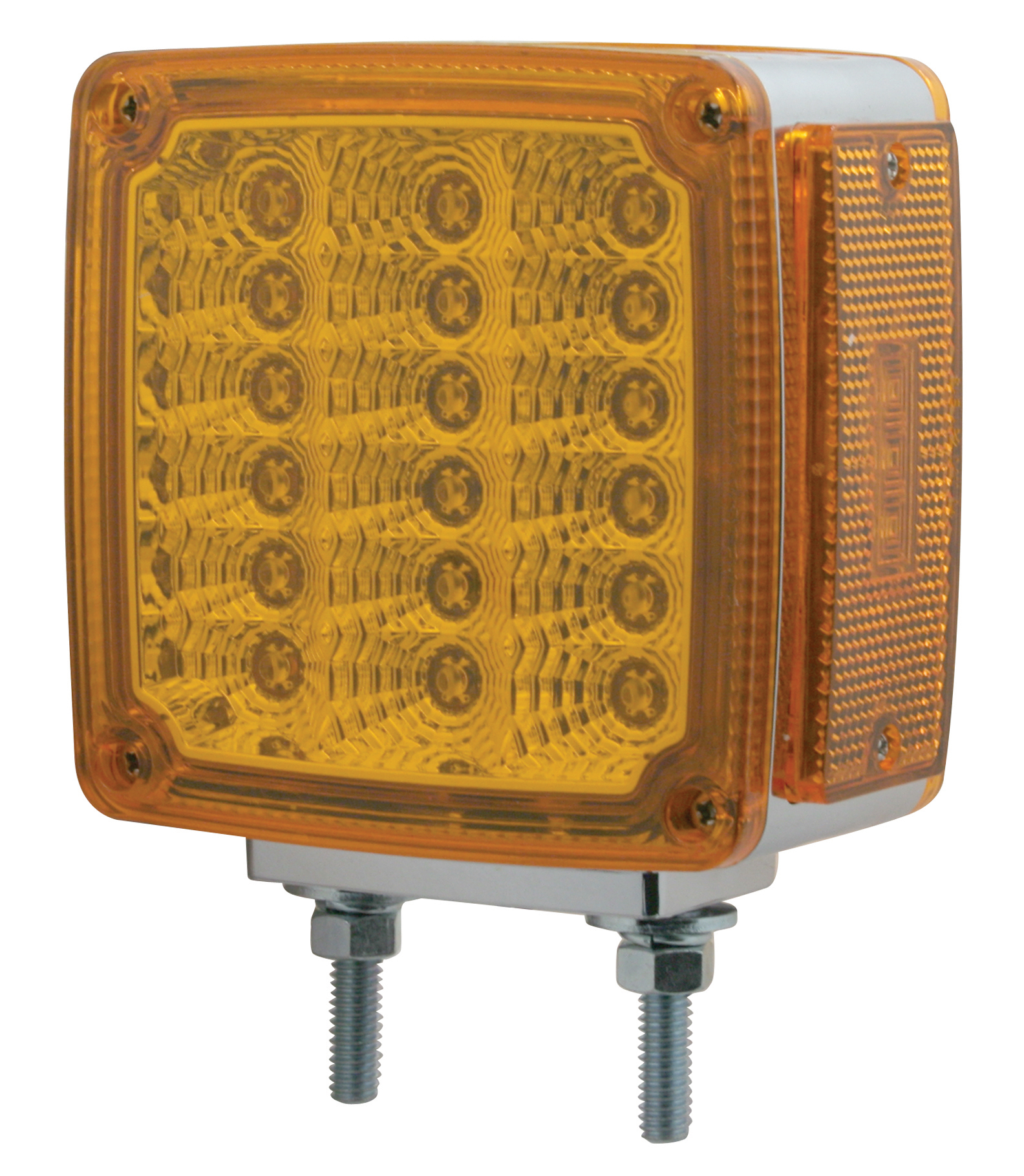 18 A/A Led Sq 2Face/Stud