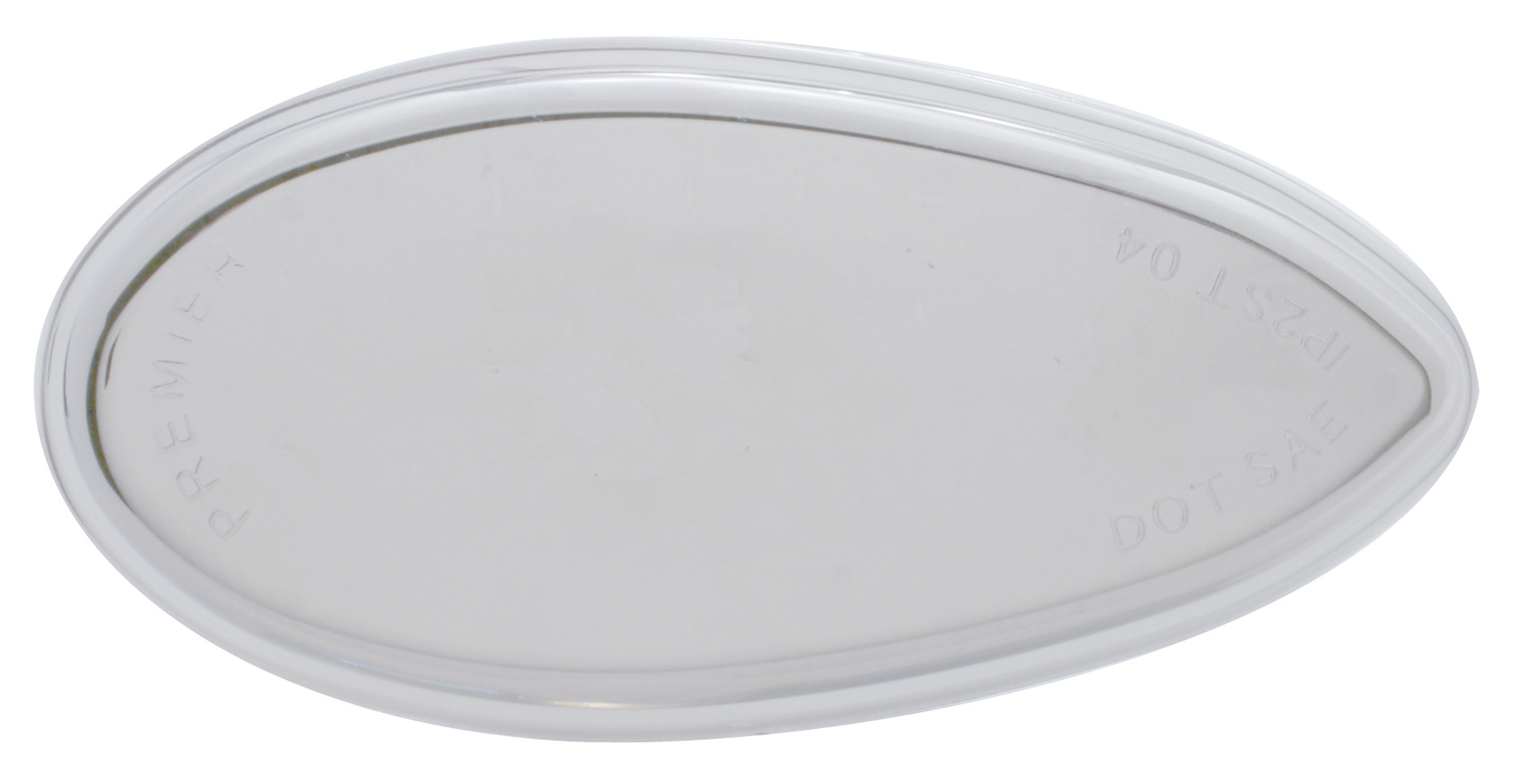 39 Red Led "Teardrop" Auxiliary/Utility Light - Chrome Lens