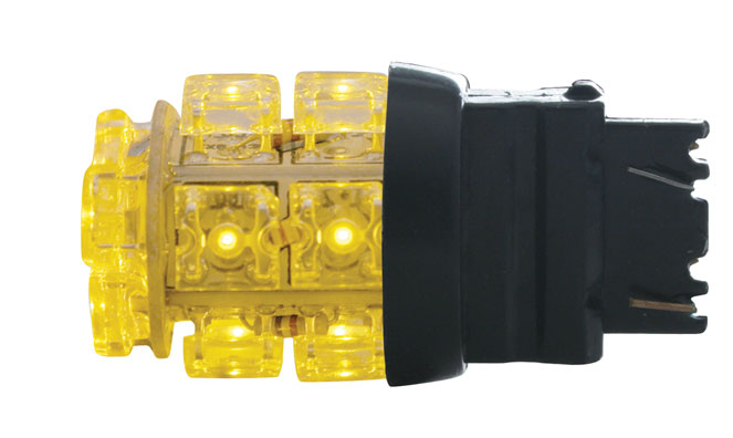 13 Led 360 Degree 3157 Bulb - Amber