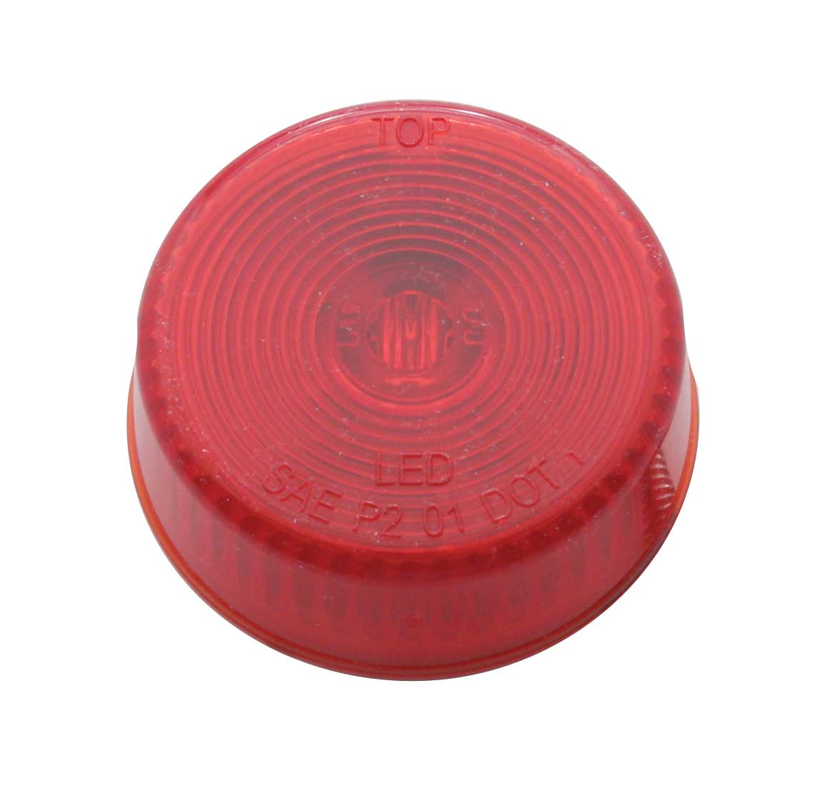 1 Red Led 2" Economy Clearance/Marker Light - Red Lens