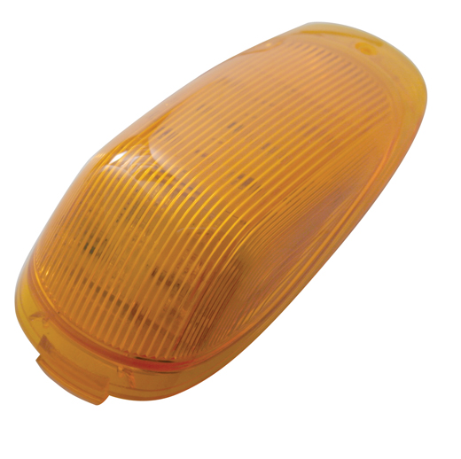 19 Amber Led Grakon 2000 Cab Light - Amber Lens