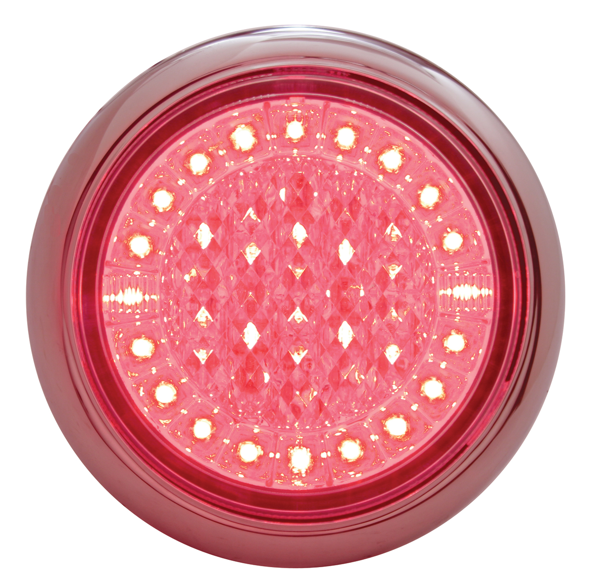 "Euro" 24 Red + 20 Red Led S/T/T Light