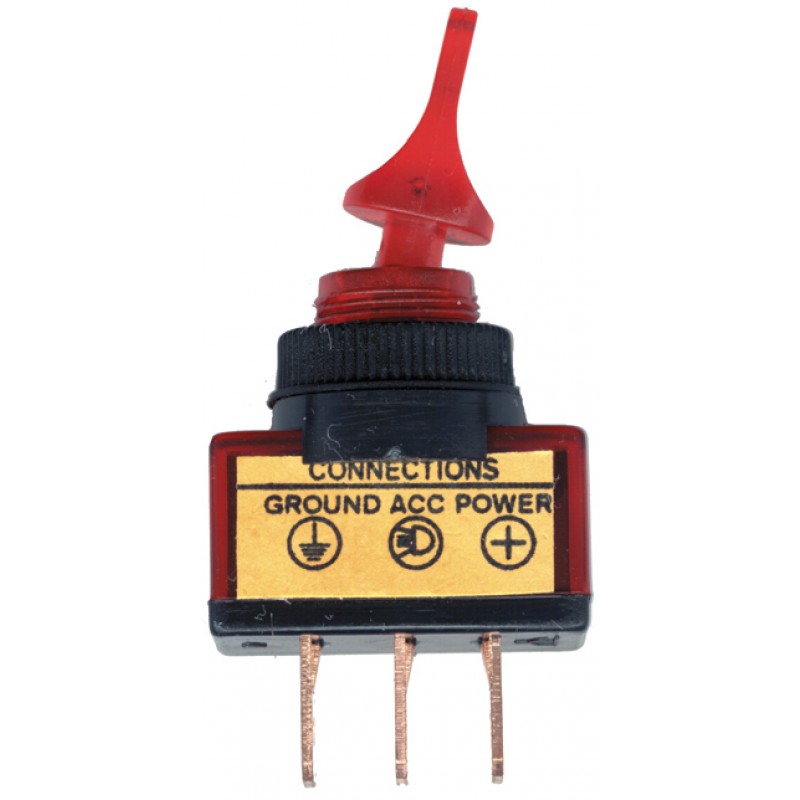 *Closeout* Glow Duckbil 3Prung Switch - Red Handle