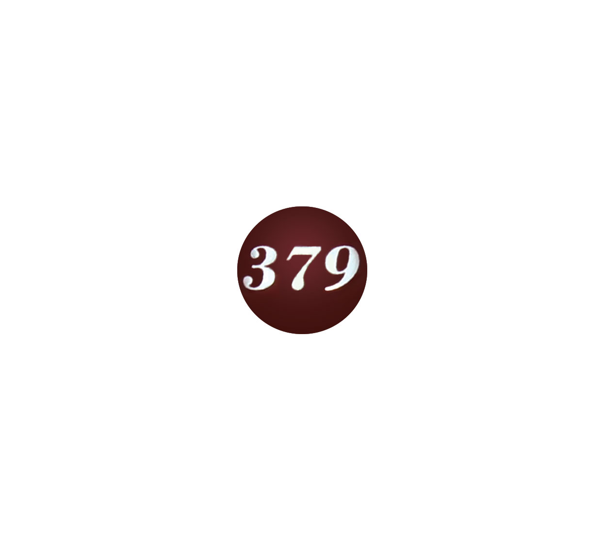 Glossy "379" Switch Extension Sticker - Red