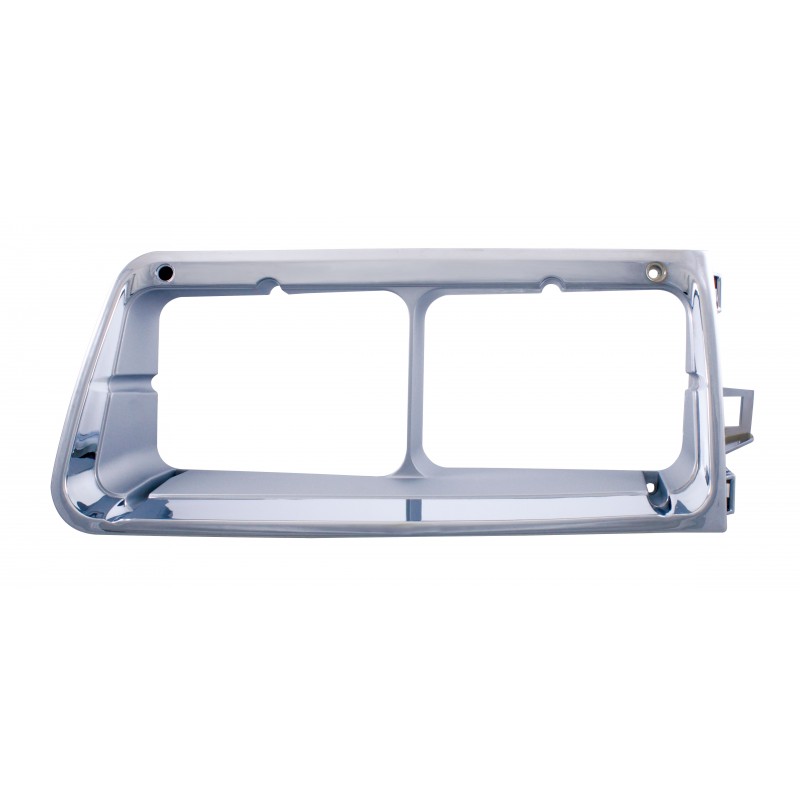 Rectangular Dual Headlight Bezel - Passenger Side