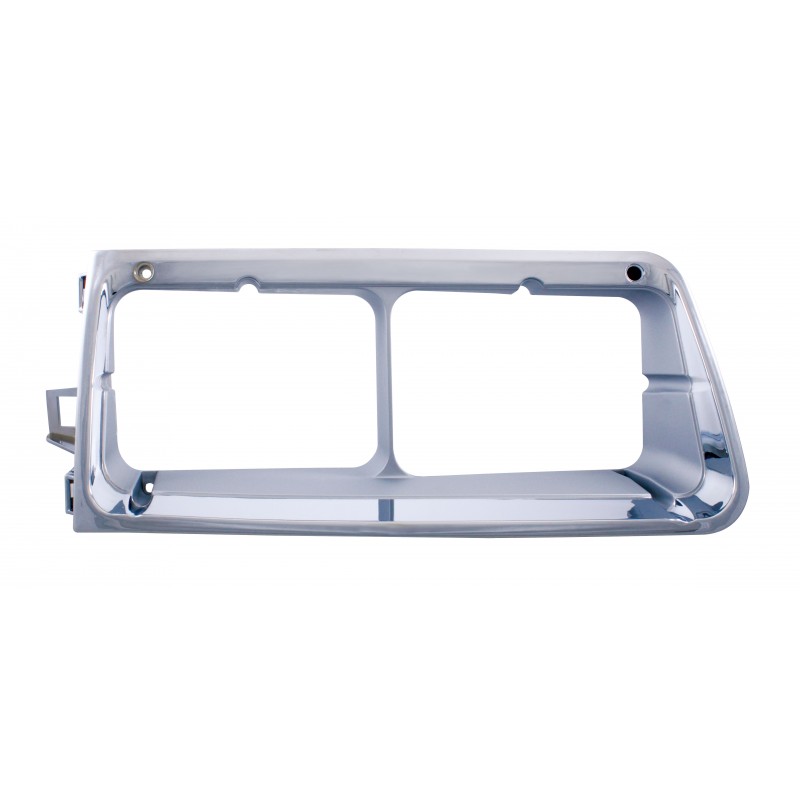 Rectangular Dual Headlight Bezel - Driver Side