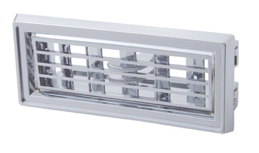 Chrome Plastic Peterbilt A/C & Heater Large Vent