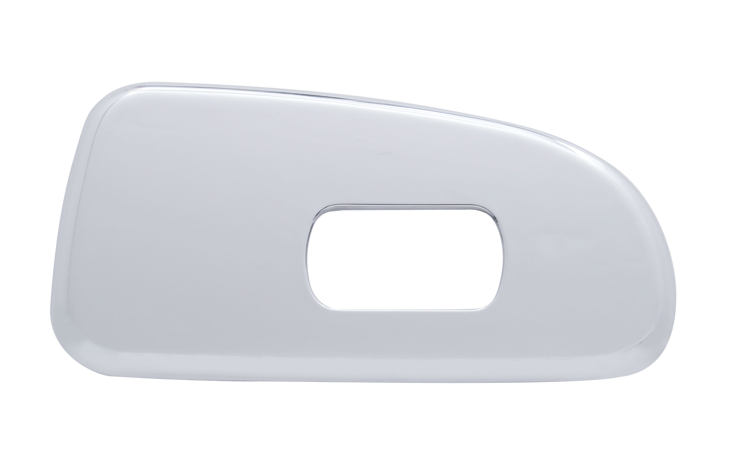 Chrome Plastic 2006+ Peterbilt Window Switch Trim - Passenger Side W/ 1 Opening