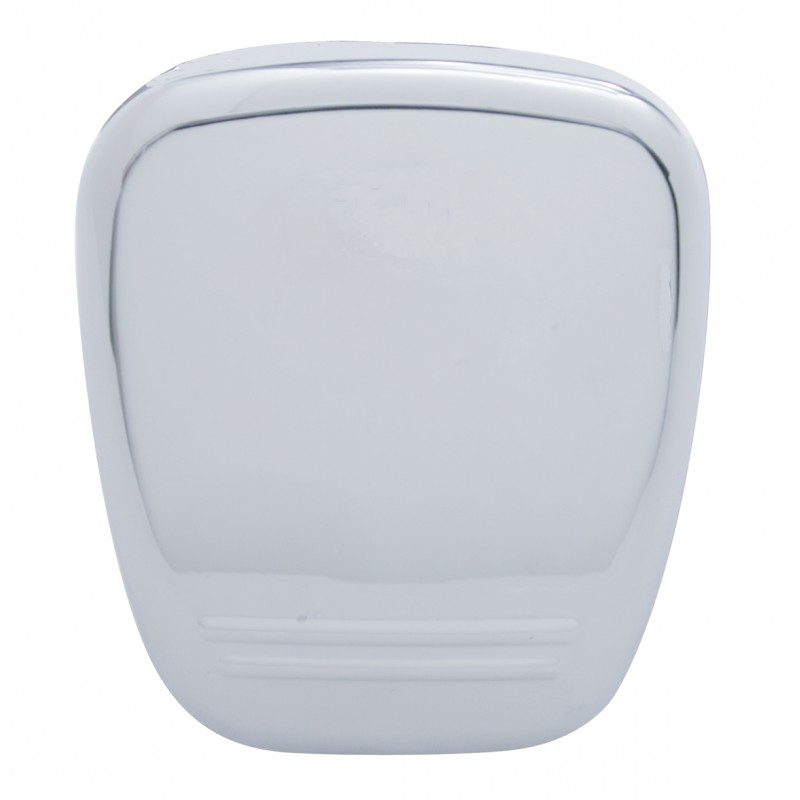 Chrome Plastic 2006+ Peterbilt Diagnostic Plug Cover - Plain