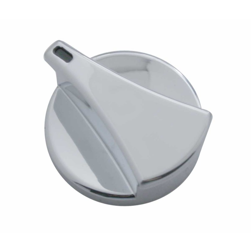 Chrome Plastic Peterbilt Timer Knob - Plain