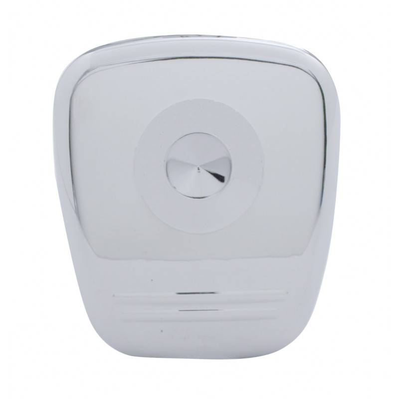 Chrome Plastic 2006+ Peterbilt Diagnostic Cover - Indented