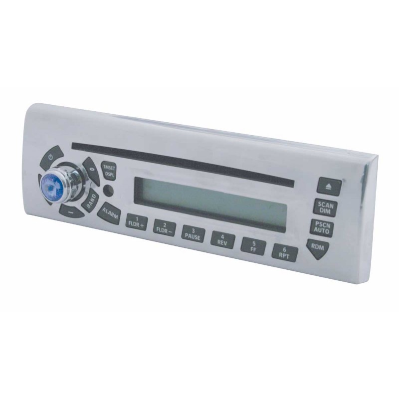 Stainless Steel Delphi Radio Face Plate