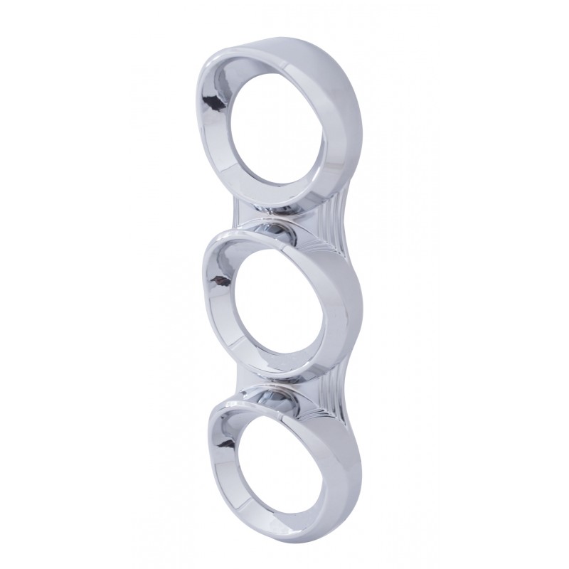 Chrome Plastic 2005- Peterbilt Vertical 3 Gauge Cluster Cover W/ Visor