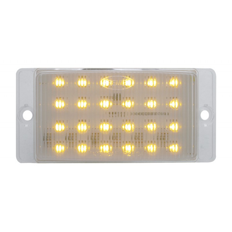 24 Amber Led Light For # 46124 - Clear Lens