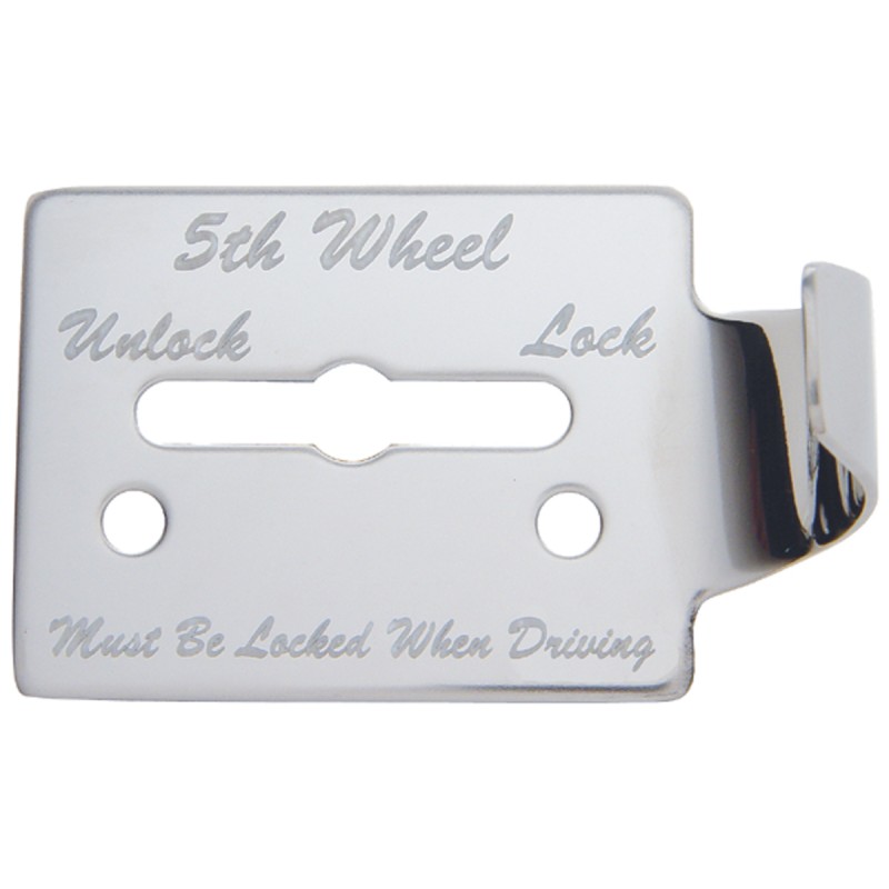 Stainless Steel Peterbilt 359 5Th Wheel Switch Guard/2 Screws