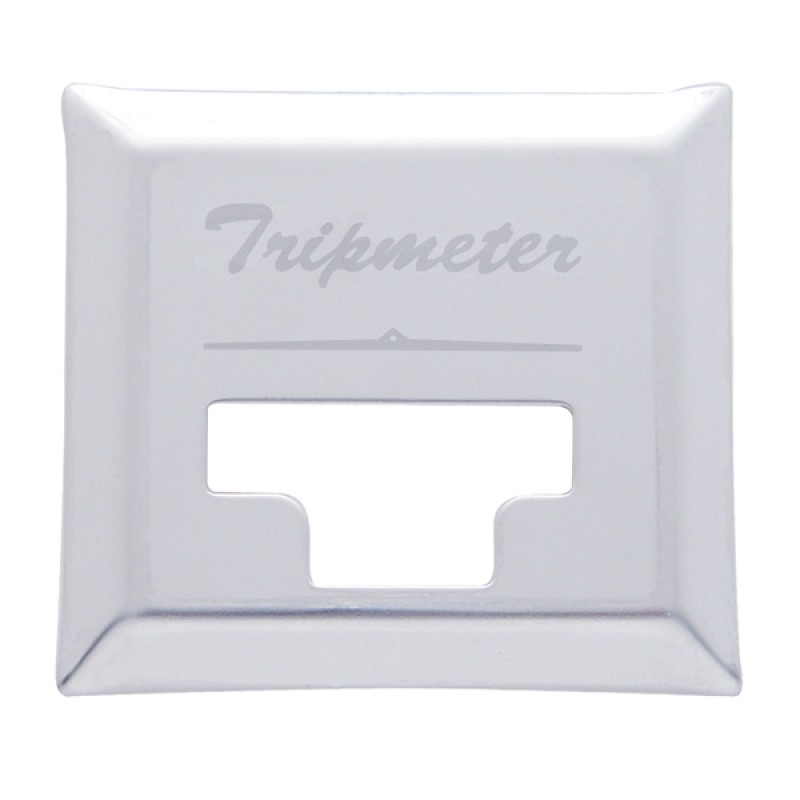 Stainless Steel Peterbilt Tripmeter - Engraved