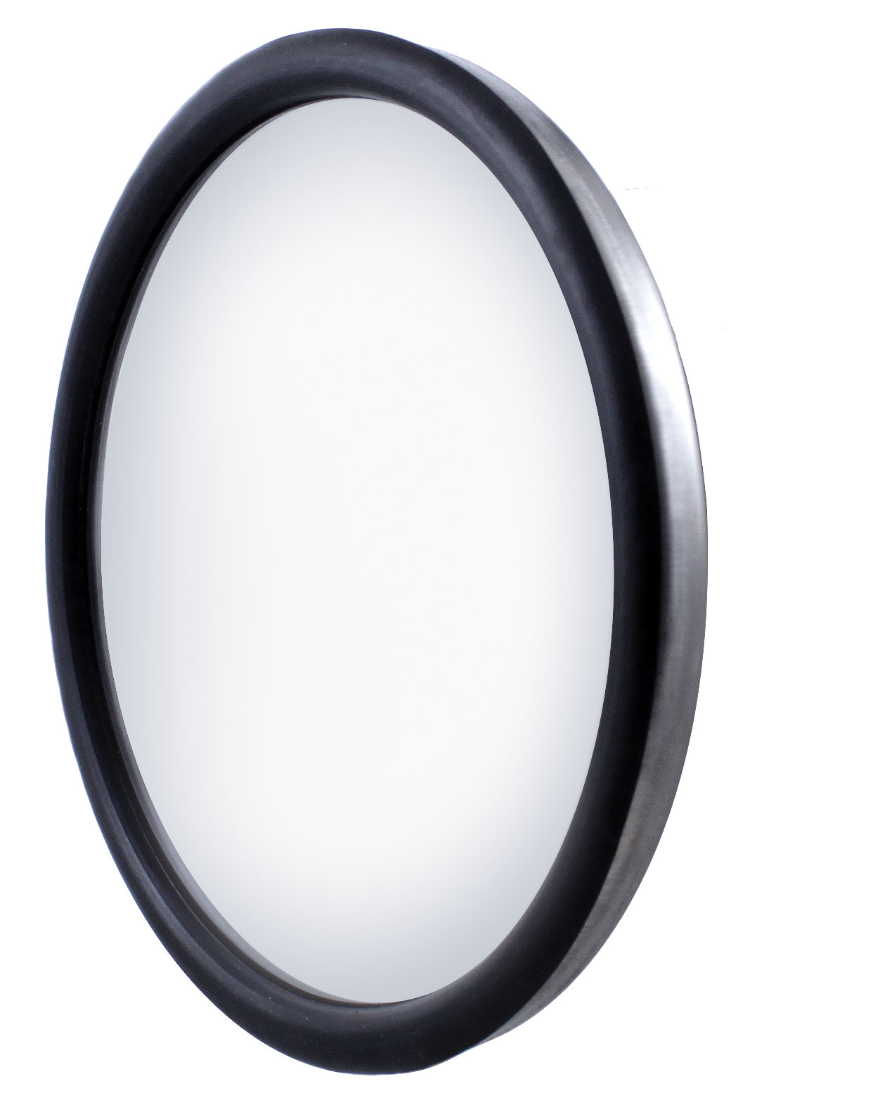 Stainless 8 1/2" Convex Mirror - 320R - Offset Stud