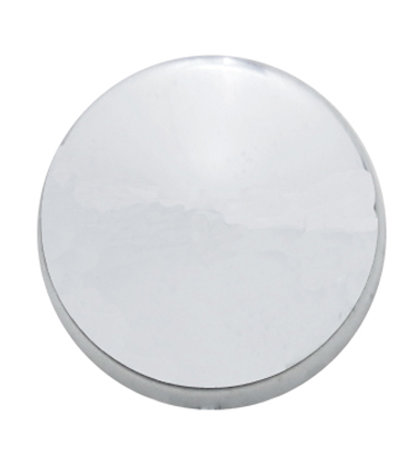 (10/Card) Chrome Plastic Snap-On Cap - Size 10/12 Screw