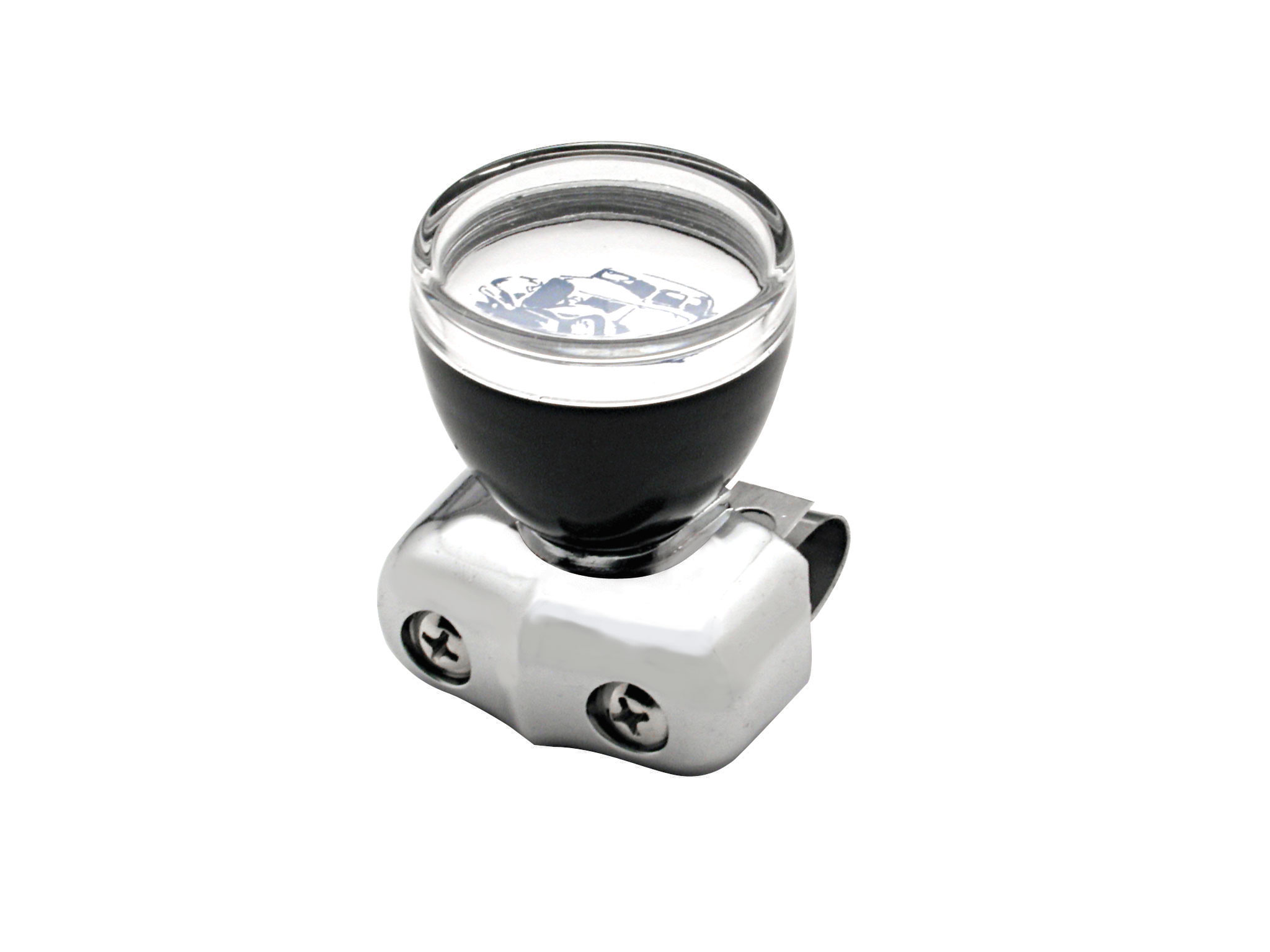 Black Steering Wheel Spinner