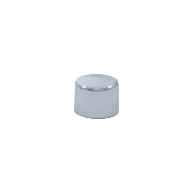 (10/Card) Chrome Plastic 1/4" Socket Head Cap Screw Cover