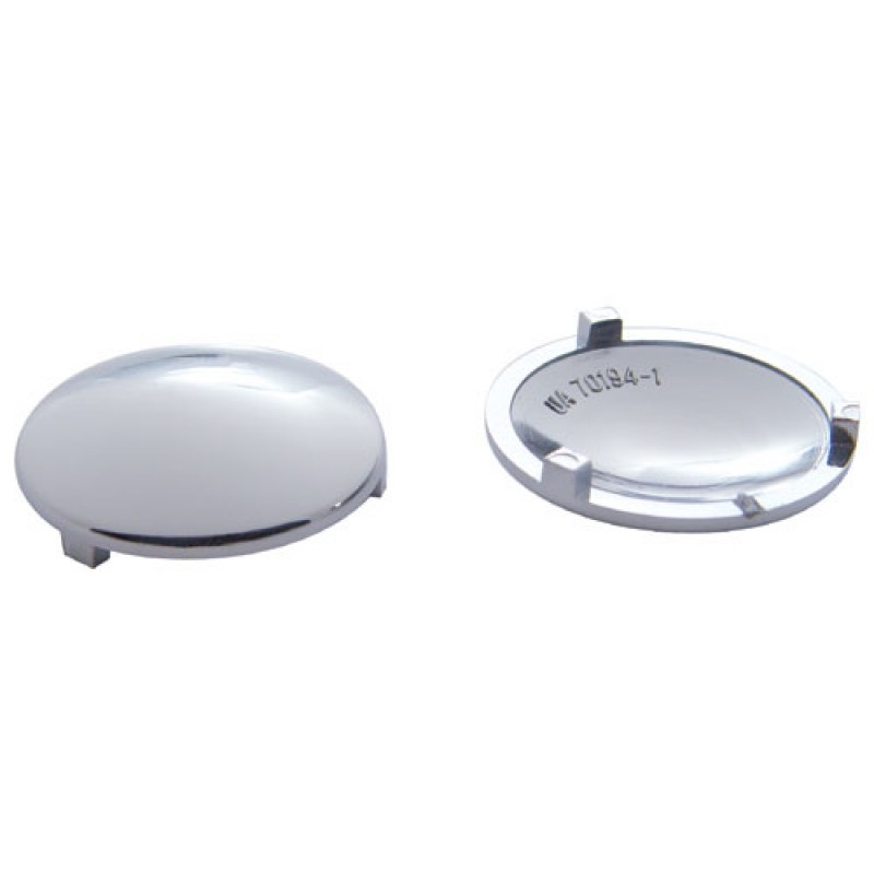 Chrome Plastic Kenworth Button Cover