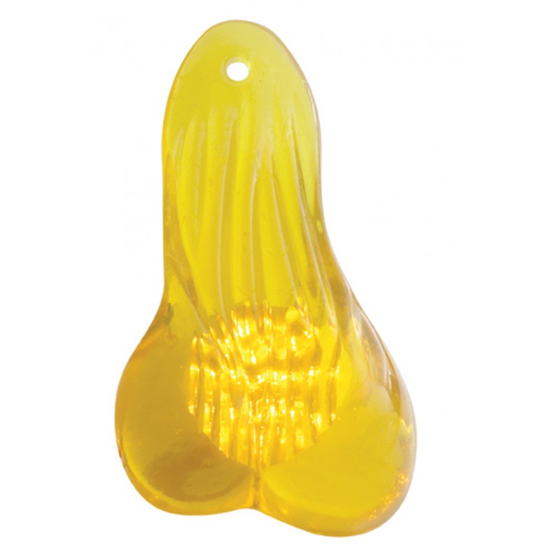 Clear Balls W/ Cutout - Tan