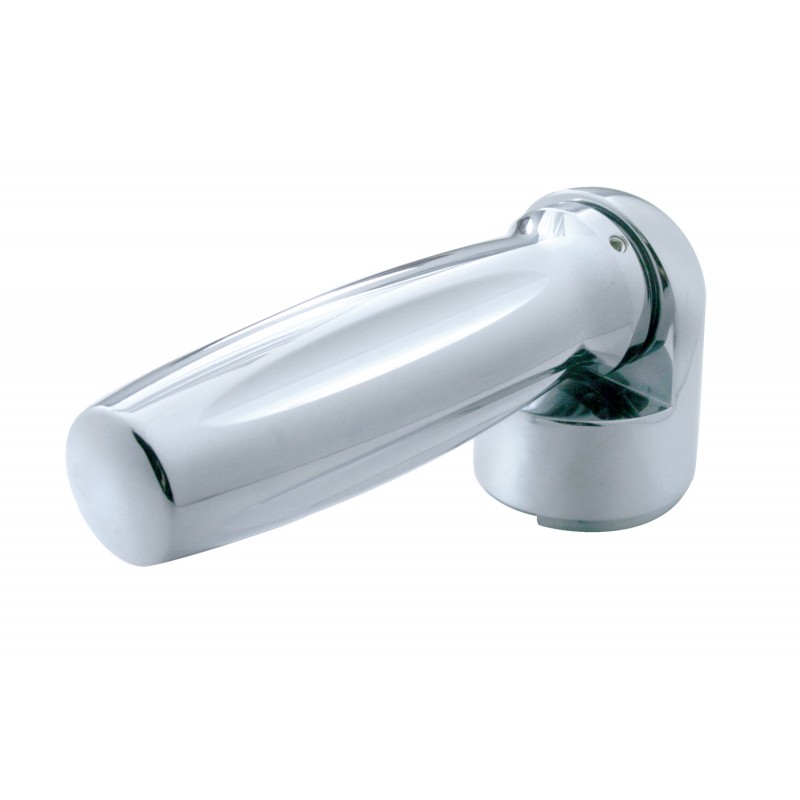 Chrome "Vegas" Grooved Gearshift Knob With Mounting Adaptor