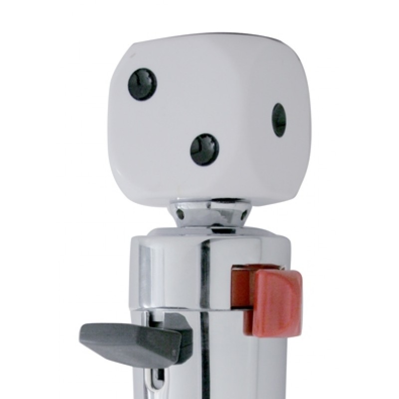 White Dice Gearshift Knob With Mounting Adaptor