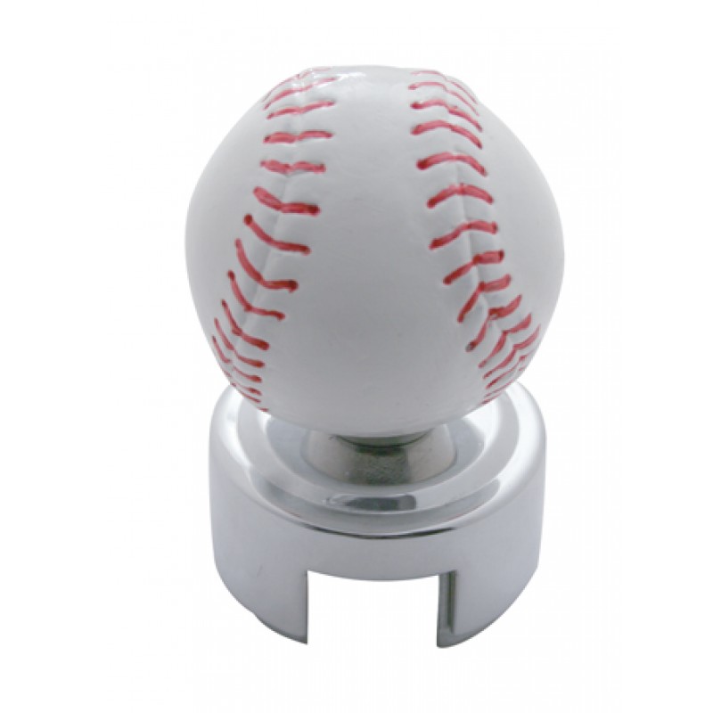 Baseball Gearshift Knob With Mounting Adaptor