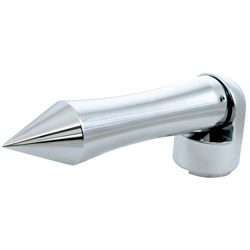 Chrome "Talladega" Spike Gearshift Knob With Mounting Adaptor