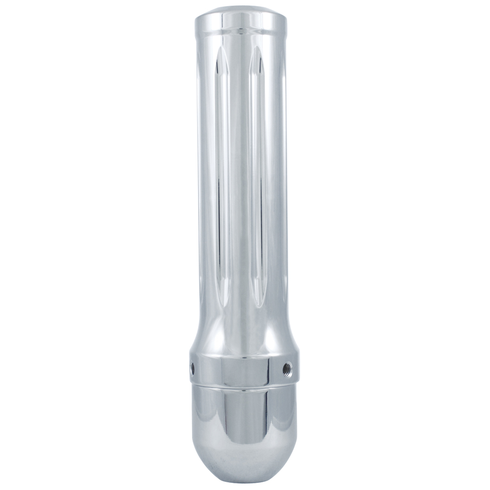 Chrome "Dallas" Shift Knob With Aluminum 5/16-24 Sae Thread Shift Knob Adaptor