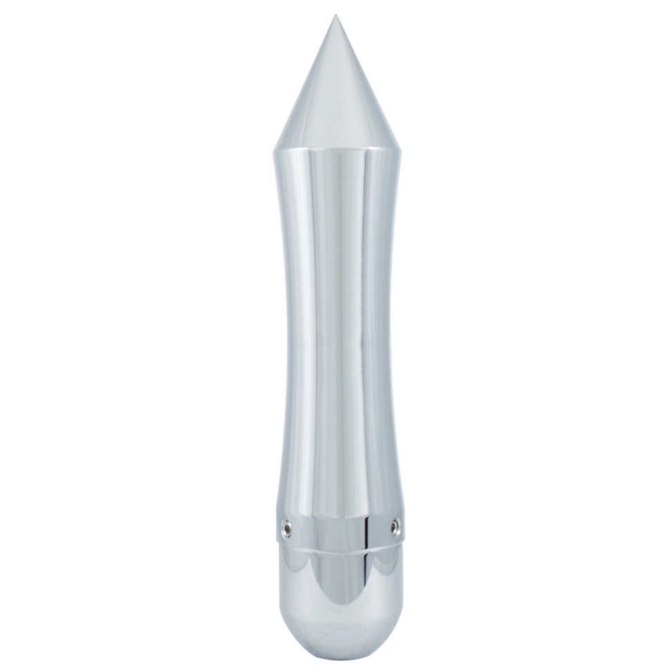 Chrome "Talladega" Shift Knob With Aluminum 5/16-24 Sae Thread Shift Knob Adaptor