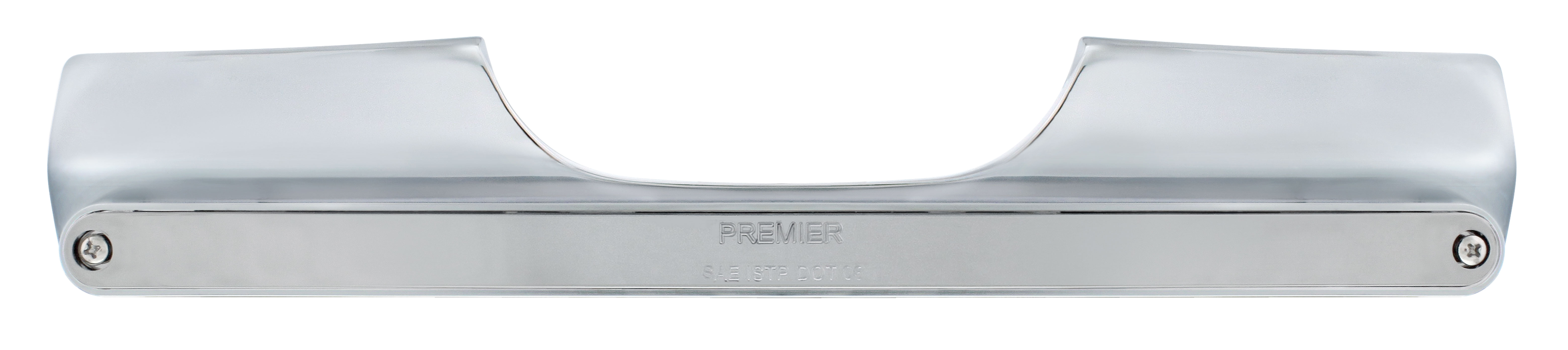 Motorcycle Rear Turn Signal Bar With 14 Red Led Light Bar - Chrome