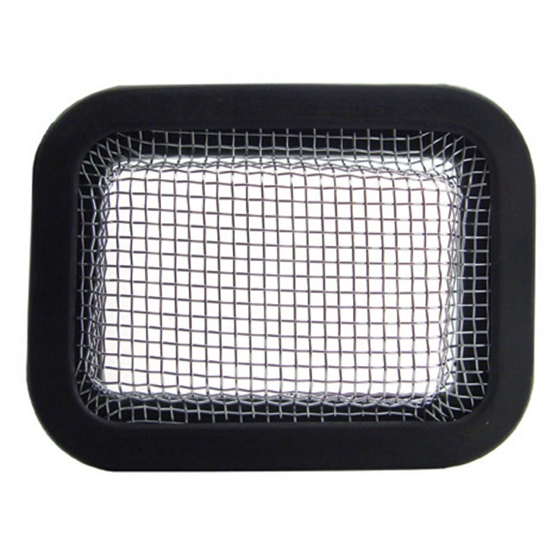 (Skpk) Rubber Kenworth Rock Guide W/ Chrome Mesh