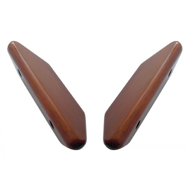 (2/Box) Hand Crafted Wood Older Kenworth Armrest